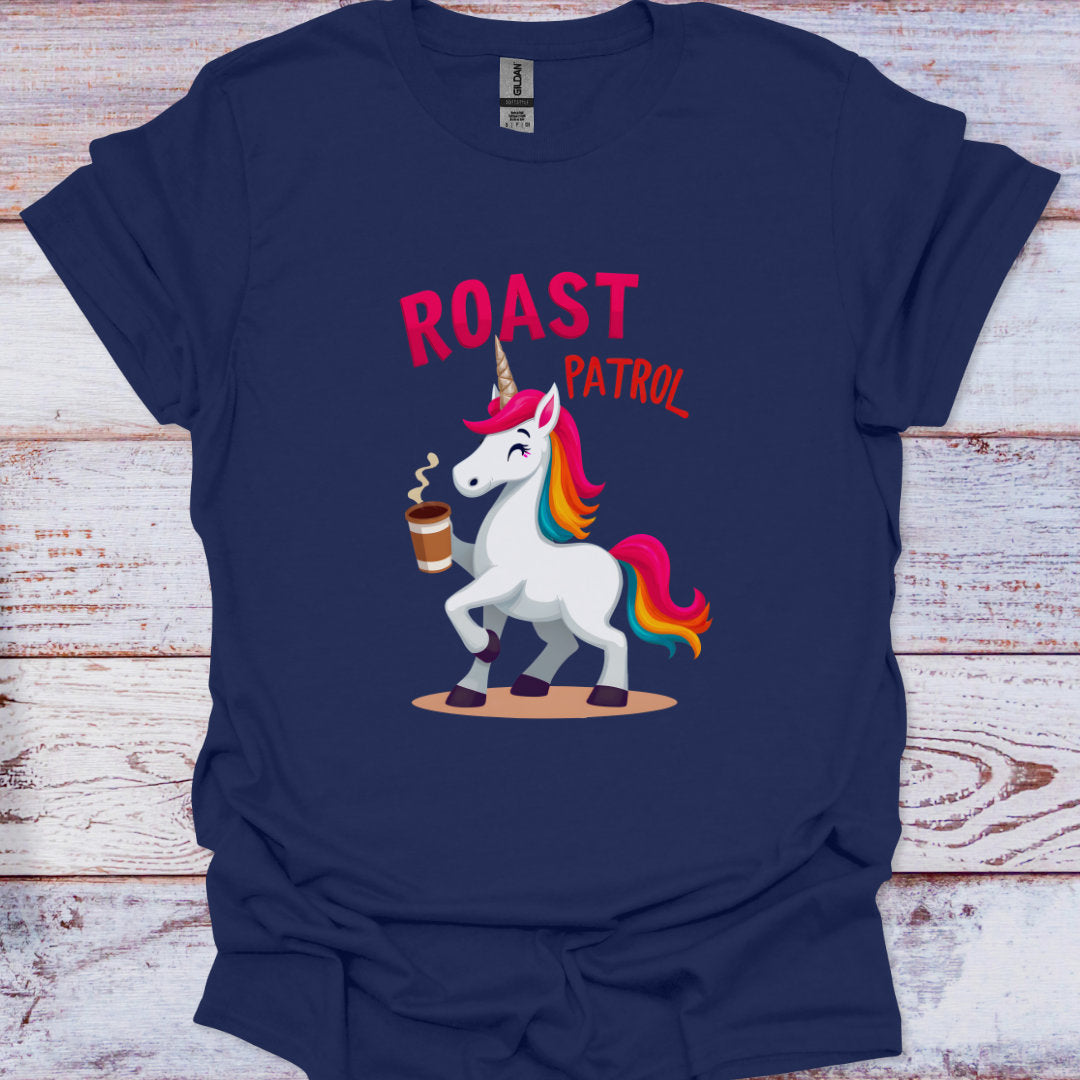 blue unicorn roast patrol
