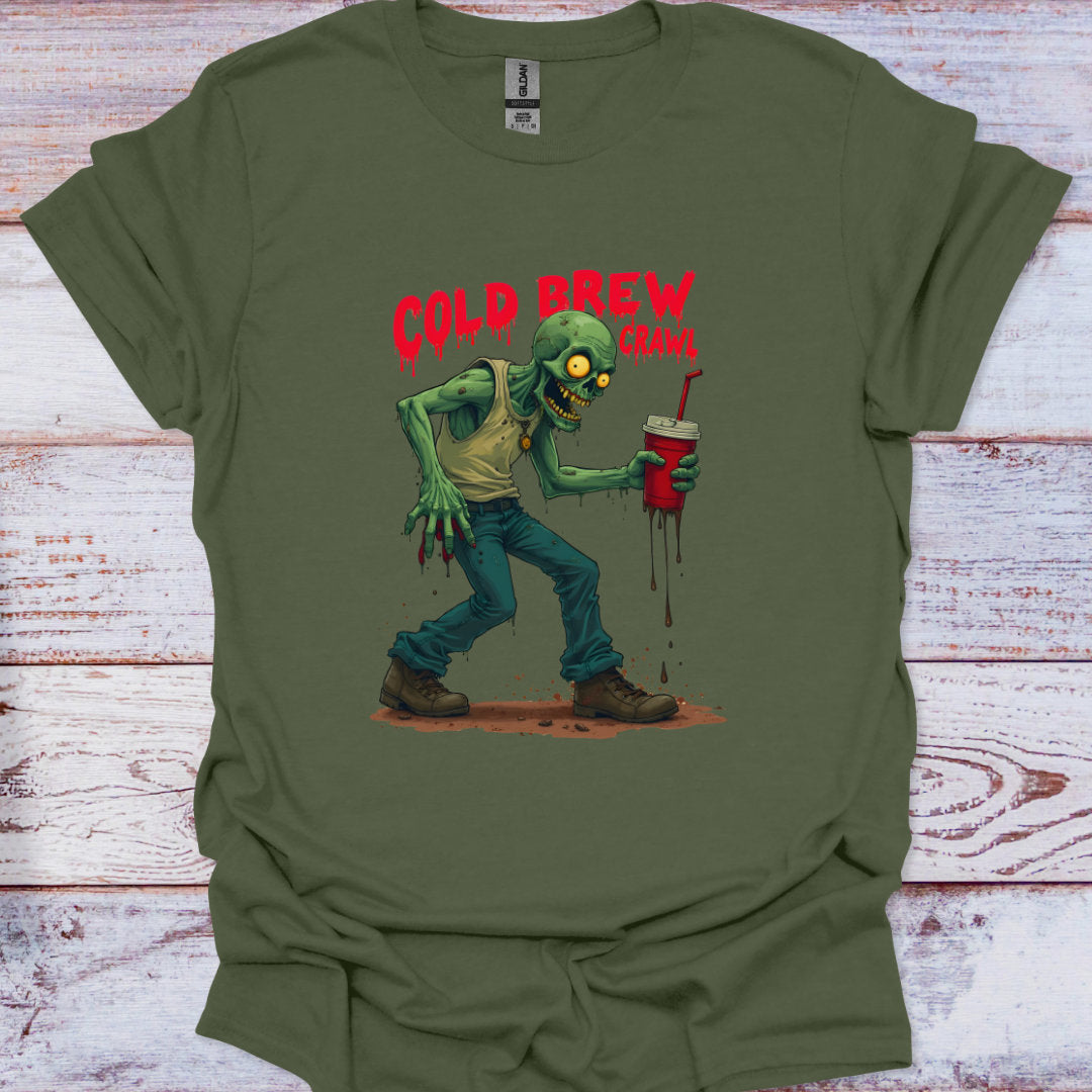 green zombie cold brew crawl