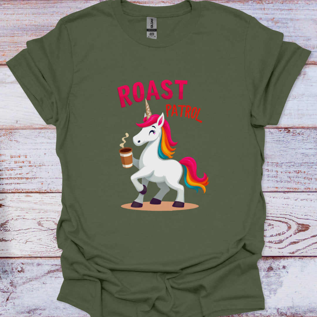 green unicorn roast patrol
